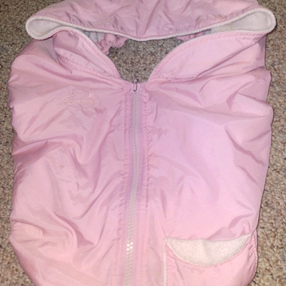 Beautiful baby car seat cover,